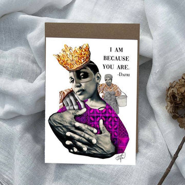 Dafri Studios - Grandma's Hand Greeting Card
