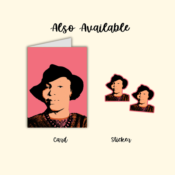 CheerNotes - Zora Neale Hurston Stickers | Black Literary Icon | Bookish