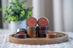 Pounded Yam Productions - African Print Ankara Inspired Washi Tape - Discs