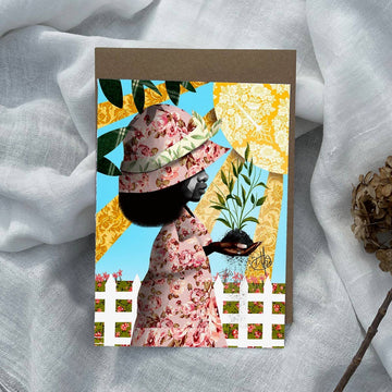 Dafri Studios - Black Soil Greeting Card