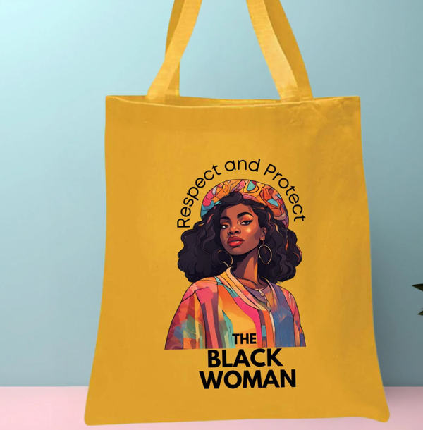Self Care Tribe - The Black Woman Tote Bag