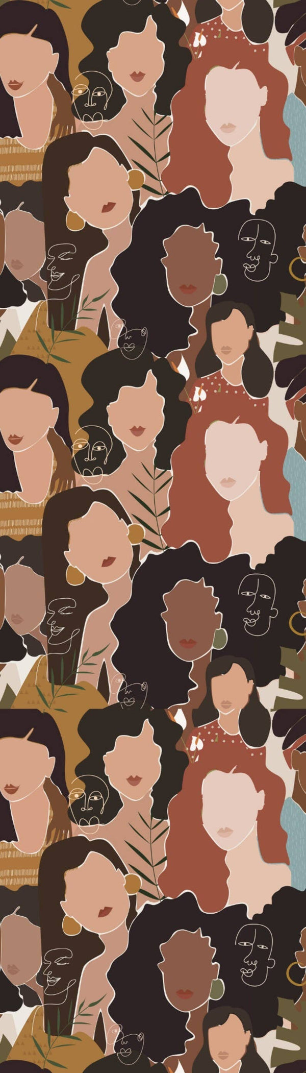 Laminated Diverse Women Bookmark