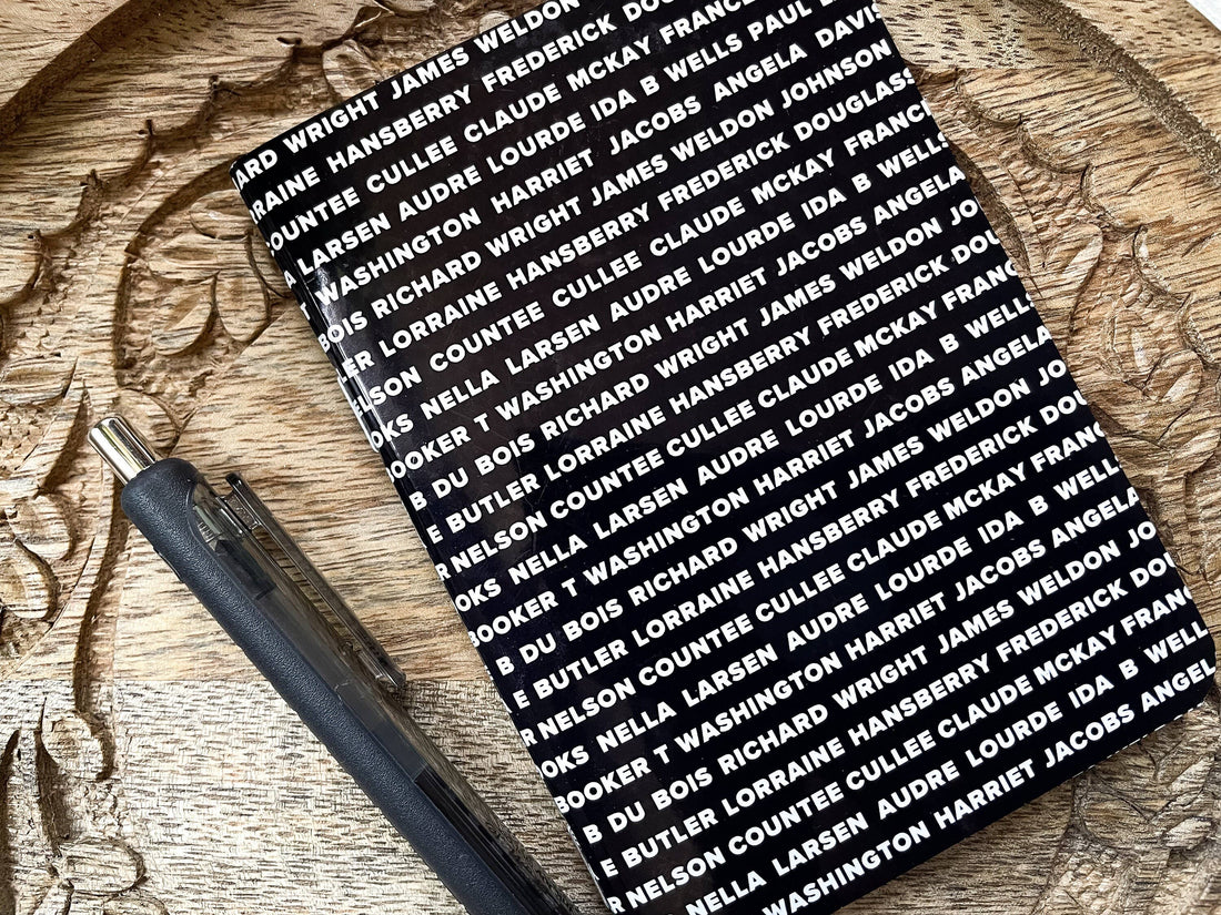 Pounded Yam Productions - Black Authors B7 Lined Notebook - Notebook Journal