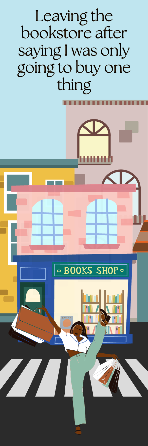 Zella & Co. - Booklover Humor Funny Bookmark