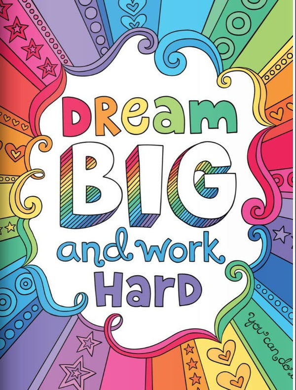 Coloring Book - Notebook Doodles Go Girl! Guided Journal