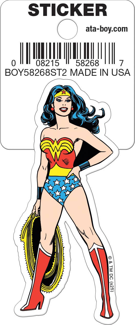 Ata-Boy - DC Comics Wonder Woman Classic Die Cut Sticker