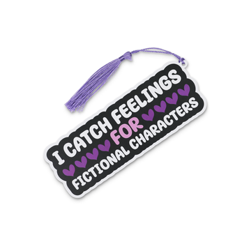 Punchkins - “I Catch Feelings For Fictional Characters” Bookmark