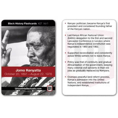 Urban Intellectuals, Inc - The Original Black History Flashcards <span style="font-size
