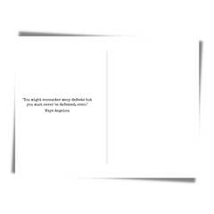 Maya Angelou Inspirational Card | Black Author Activist