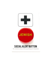 JEWISH funny Hanukkah holiday gift pinback button