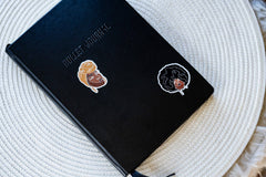 Pounded Yam Productions - Black Women Line Art Sticker Sheets