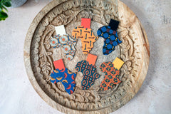 Pounded Yam Productions - African Print Ankara Magnetic Bookmarks - X