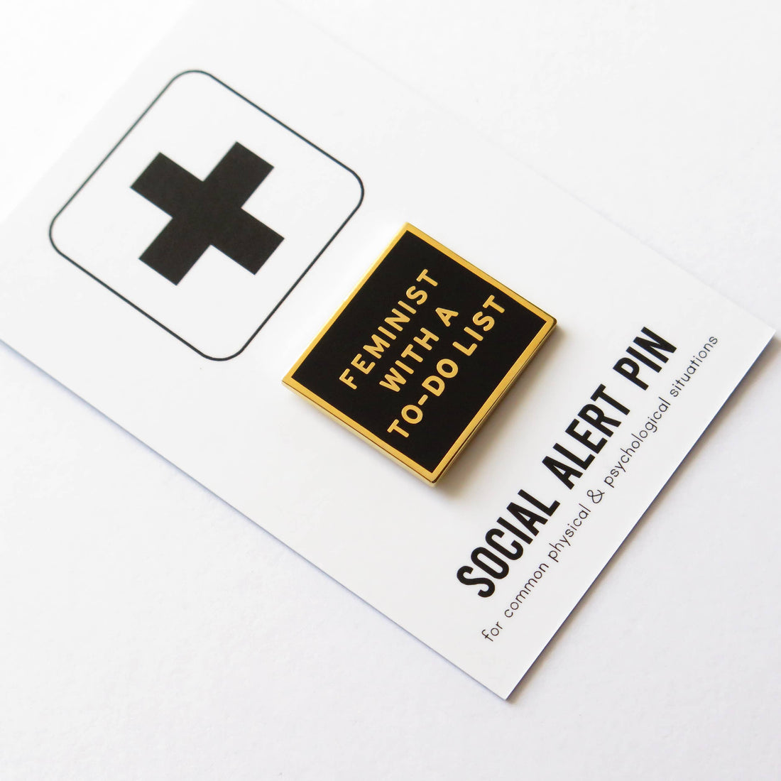 FEMINIST WITH A TO-DO LIST™ - Enamel Pin