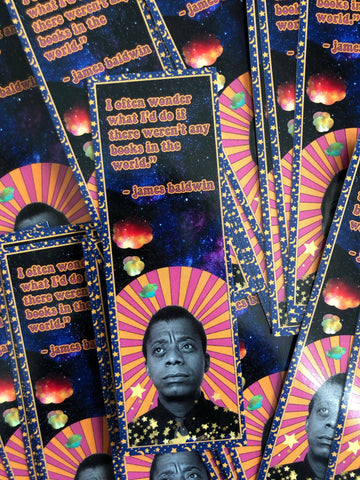 Books And Brown Sugar Co - James Baldwin Bookmark