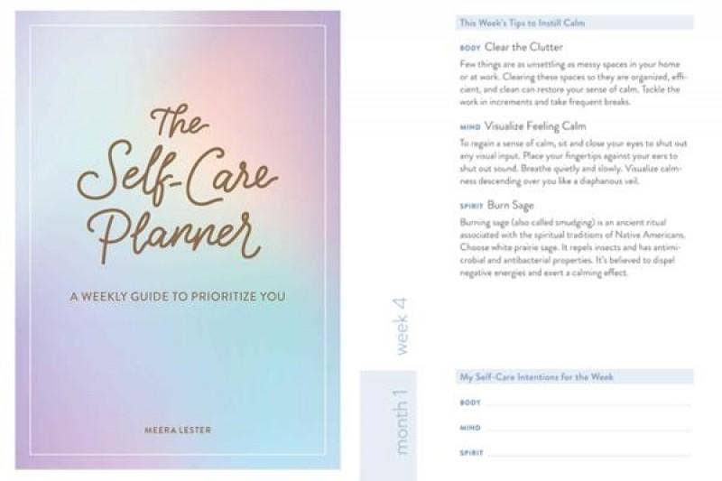 Self-Care Planner: A Weekly Guide to Prioritize You