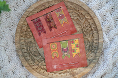 Pounded Yam Productions - African Print Magnetic Bookmark - Set 2 (RB-BP-RAY)