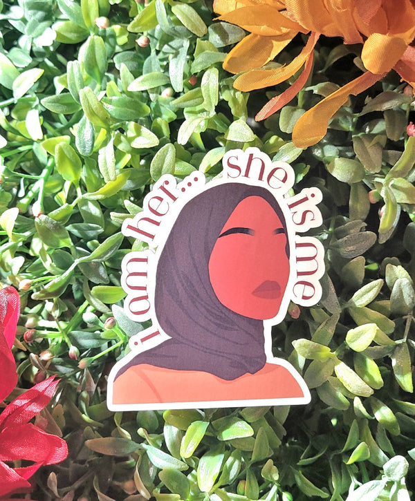 Self Care Tribe - I am Her...She is Me Sticker