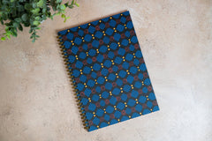 Pounded Yam Productions - African Print Soft Cover Spiral Notebook - X