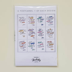 Inspirational Quote Postcard Set