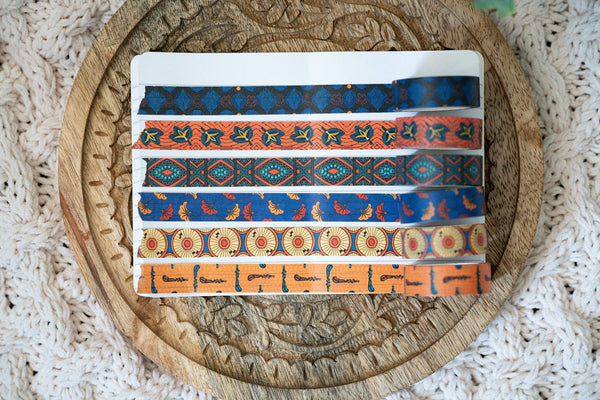 Pounded Yam Productions - African Print Ankara Inspired Washi Tape - Circles