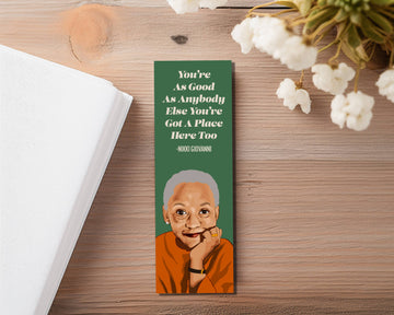 Taylor McManus Illustration - Nikki Giovanni Bookmark