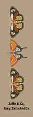 Zella & Co. - Laminated Monarch Butterfly Bookmark