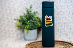 Pounded Yam Productions - Black Classics Book Stack Sticker