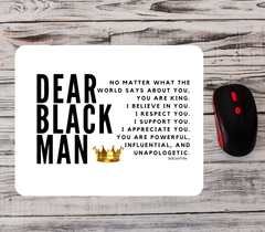 Self Care Tribe - Dear Black Men Mousepad