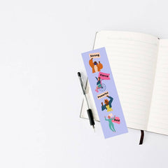 Zella & Co. - Empowered Women Bookmark, Intersectional Feminism Bookmark