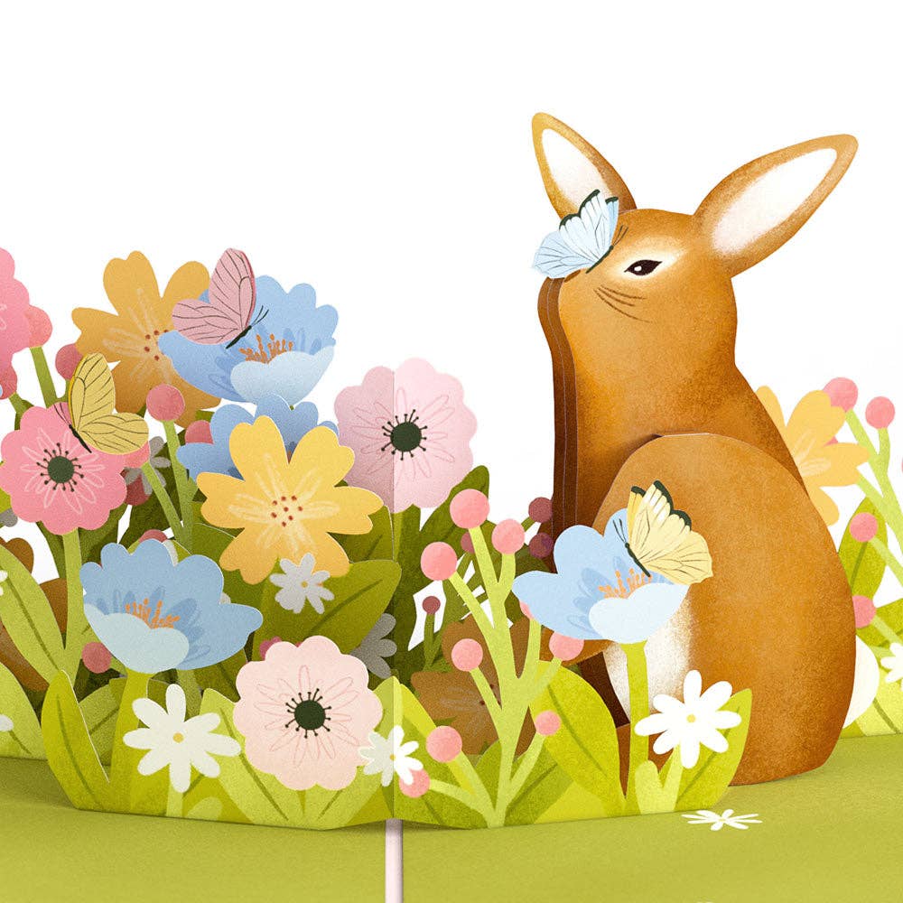Lovepop Cards - Bunny in Bloom Pop-Up Card