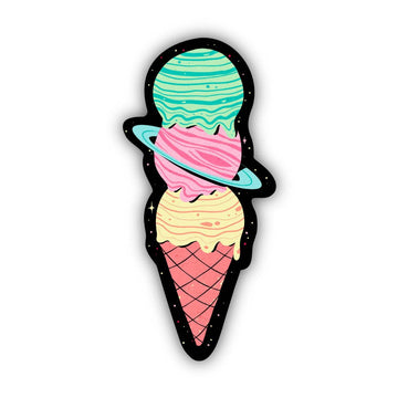 Big Moods - Ice Cream Space Sticker