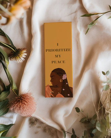 Taylor McManus Illustration - Forget Me Not Fulani Bookmark