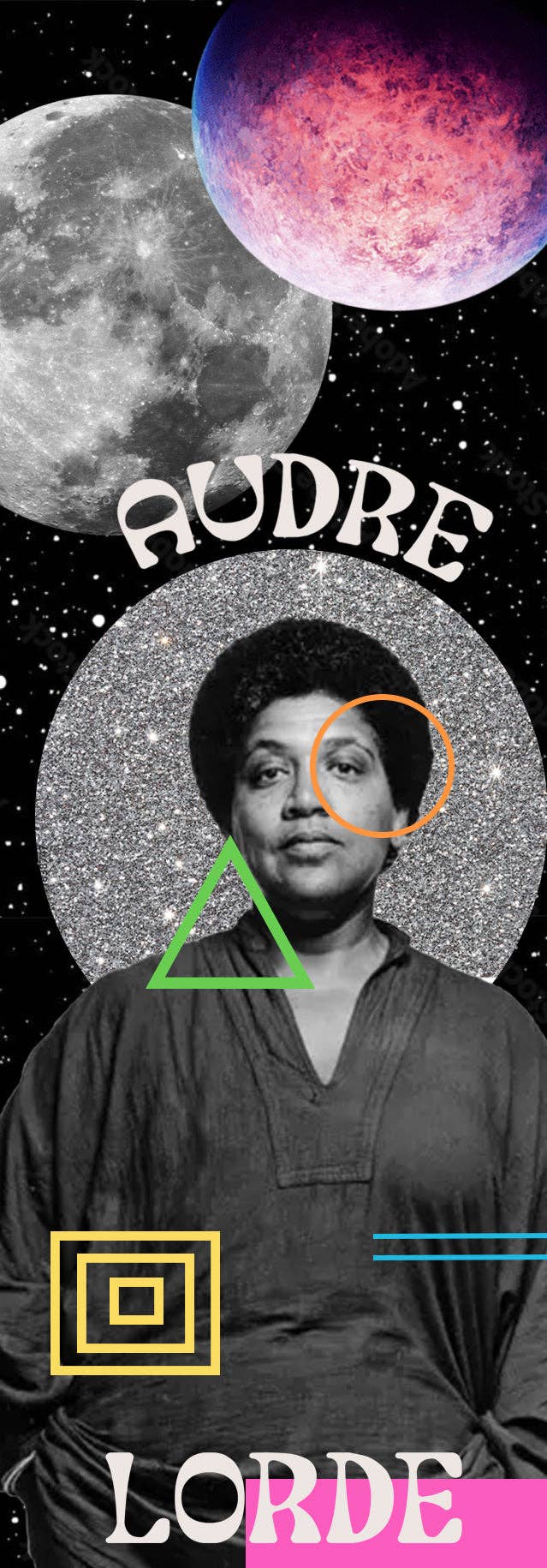 Books And Brown Sugar Co - Audre Lorde Bookmark