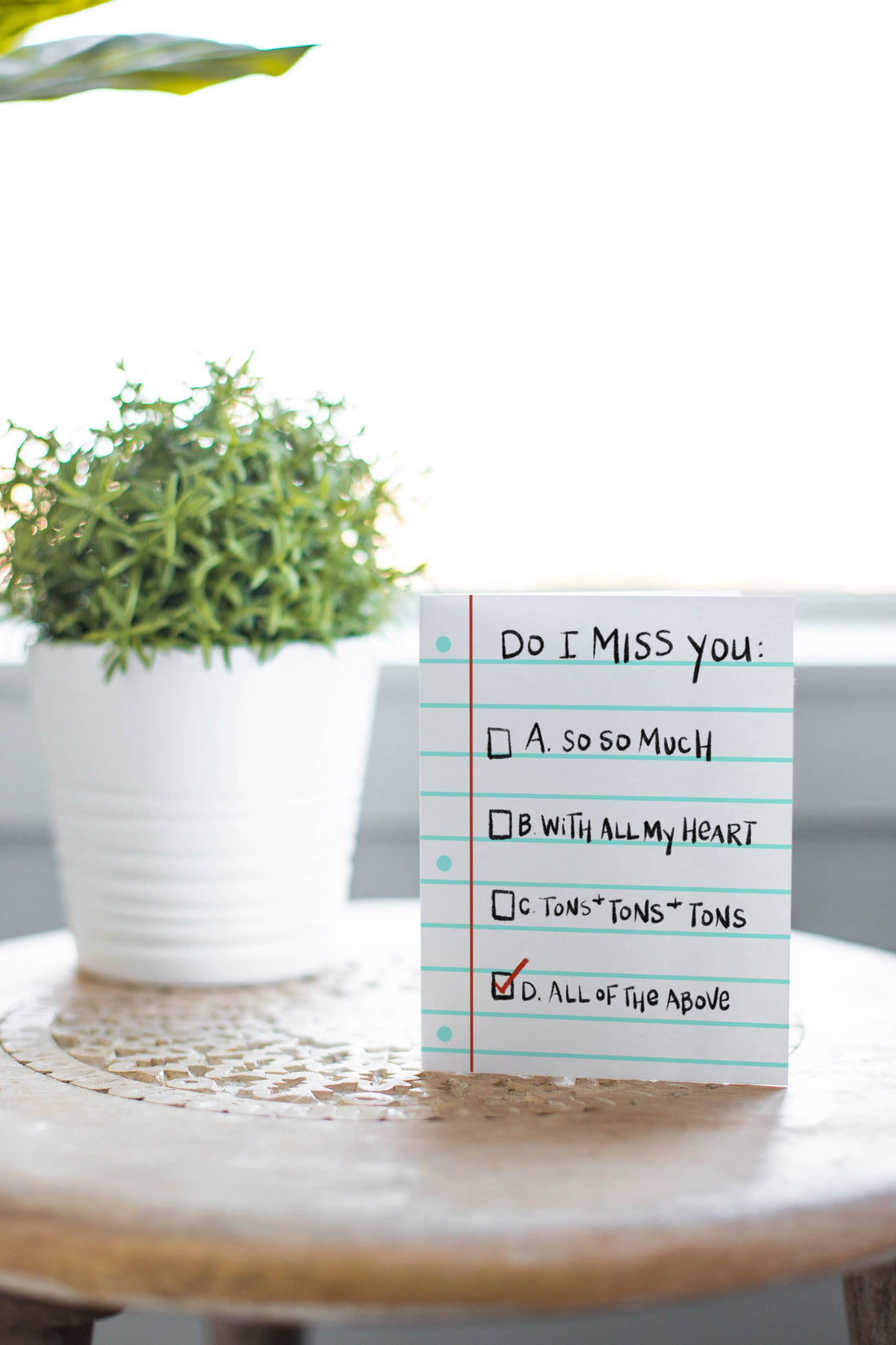 All of the Above Card