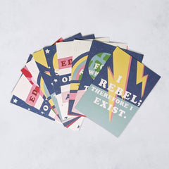 Empowering Quote Postcard Set