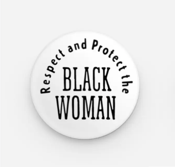 All Very Goods - Button - Black Woman