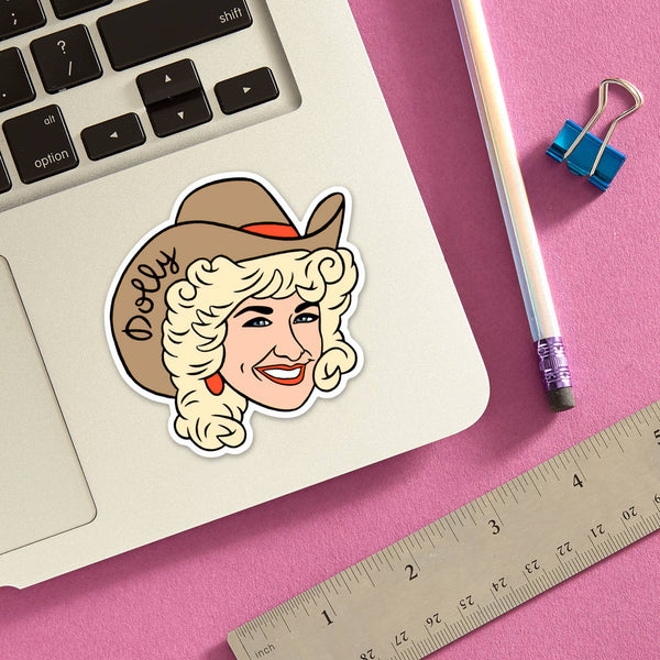 THE FOUND - Dolly Parton Die Cut Sticker