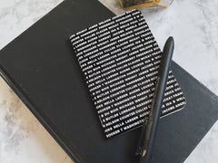 Pounded Yam Productions - Black Authors B7 Lined Notebook - Notebook Journal