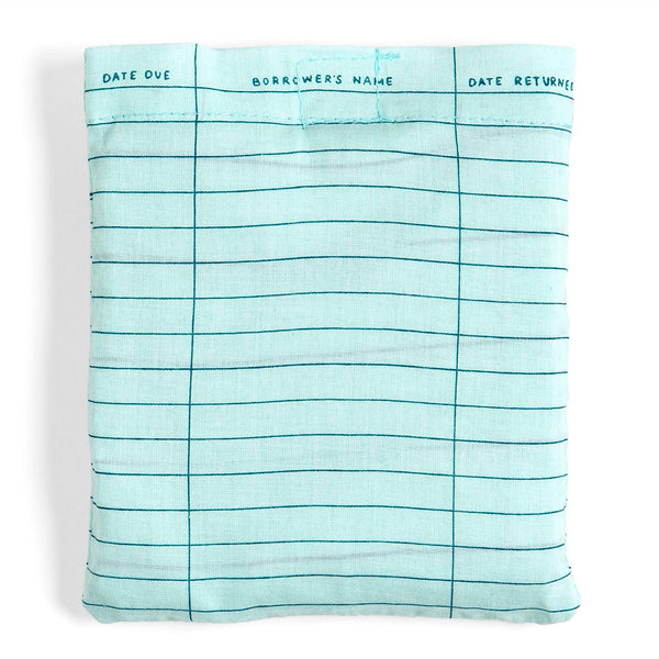 Pippi Post - Sky Blue Library Card Lightweight Foldable Tote Bag