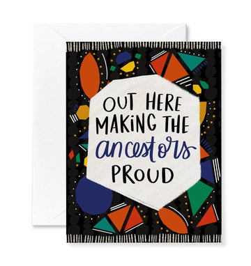 Announce Divinely - Proud Ancestors Card