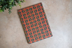 Pounded Yam Productions - African Print Soft Cover Spiral Notebook - Fans