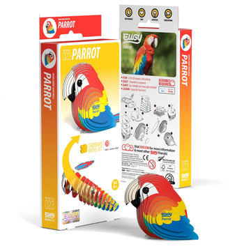 Safari Ltd. - EUGY Parrot 3D Puzzle