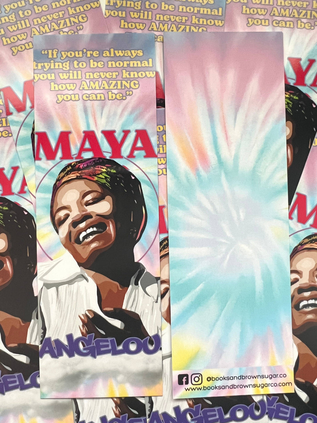 Books And Brown Sugar Co - Maya Angelou Bookmark