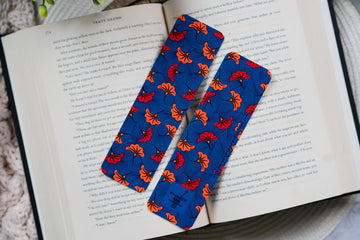 Pounded Yam Productions - Ankara African Print Bookmarks - Wedding Flowers