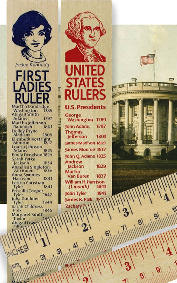 Channel Craft - Ruler Set - First Ladies & Presidents