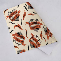 Bookishly - Read Banned Books Gift Wrap 100 Sheets