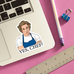 THE FOUND - The Bear Yes, Chef! Die Cut Sticker