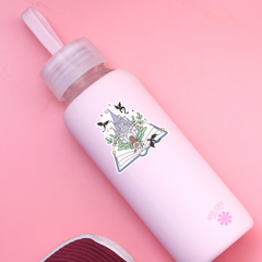 Book Lover Merch Shop - Open Book Dragons Fantasy Stickers / Bookish Stickers / Book