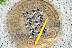 Pounded Yam Productions - Black Women Line Art B7 Lined Pocket Notebook - colored