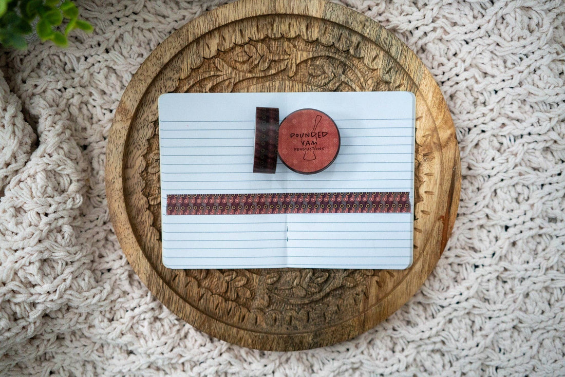 Pounded Yam Productions - African Print Ankara Inspired Washi Tape - BP